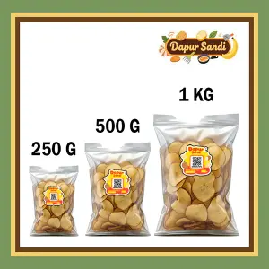 Keripik Singkong Renyah Murah Rasa Rumput Laut – Snack Singkong Gurih Dapur Sandi 250gr 500gr 1kg